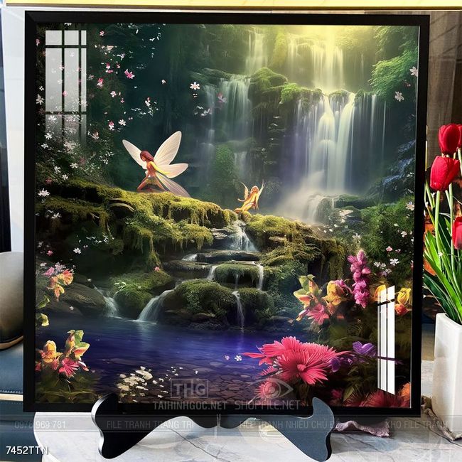 Tranh phong thủy sơn thủy hữu tình