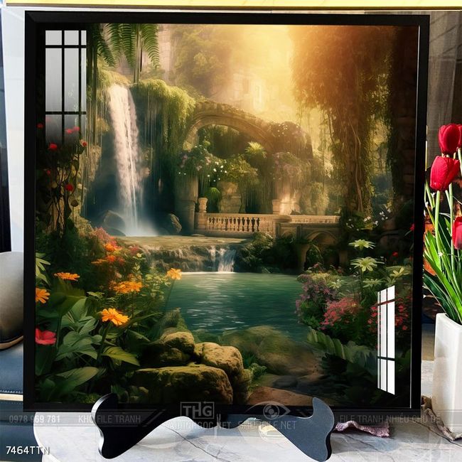 Tranh phong thủy treo trang trí phòng khách