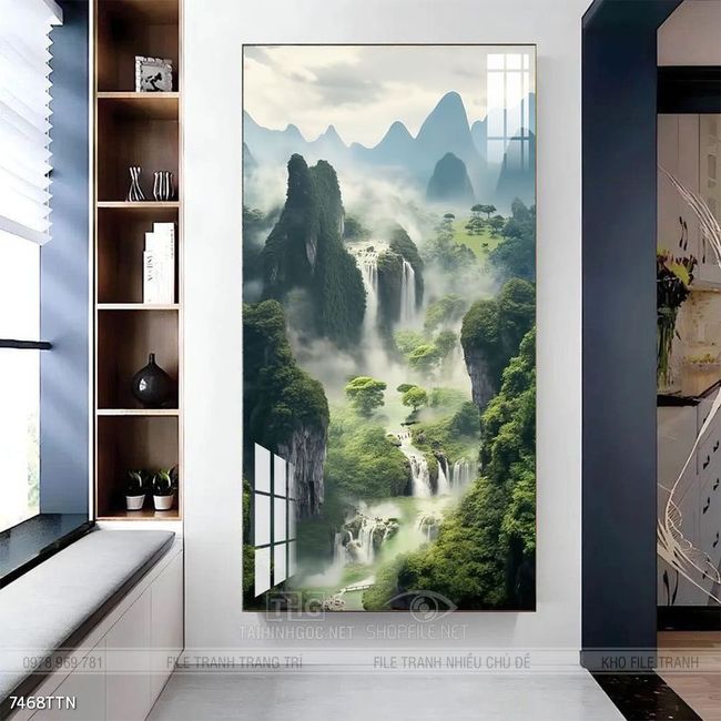 Mẫu tranh phong thủy đẹp và ý nghĩa