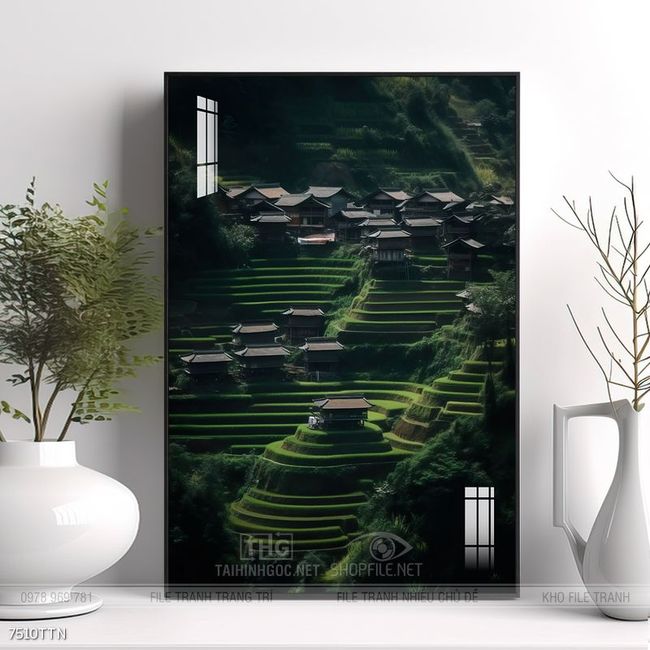 Tranh phong thủy nghệ thuật đẹp nhất