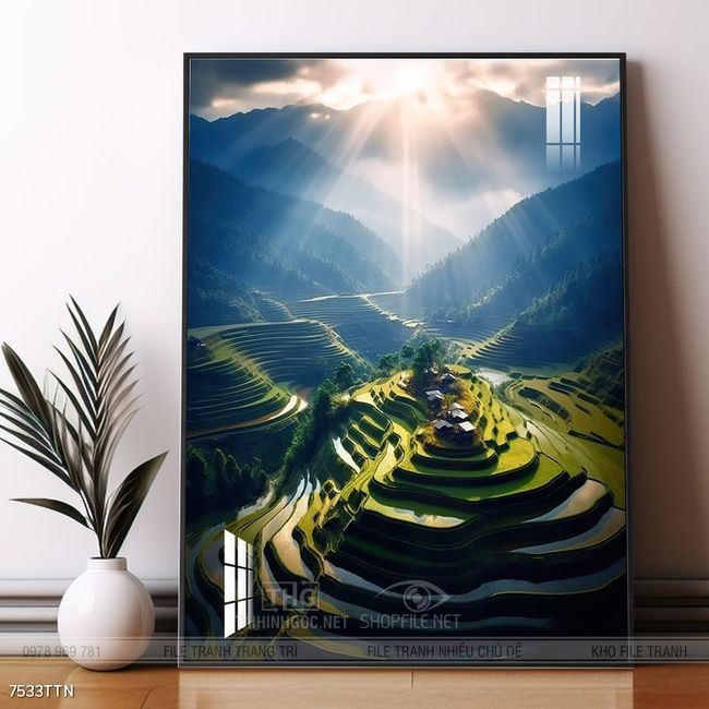 Mẫu tranh phong thủy đẹp và ý nghĩa