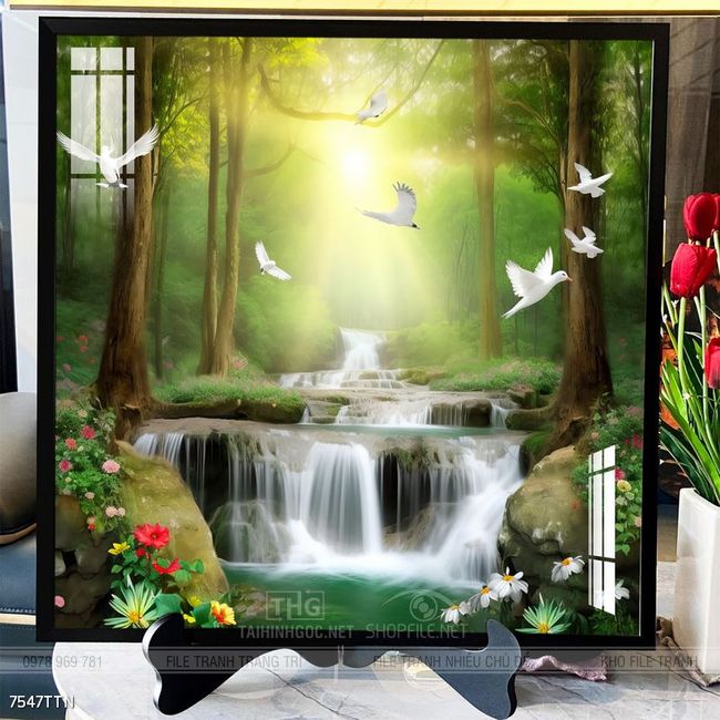 Tranh phong thủy nghệ thuật decor