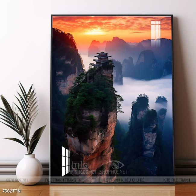Tranh phong thủy nghệ thuật đẹp nhất