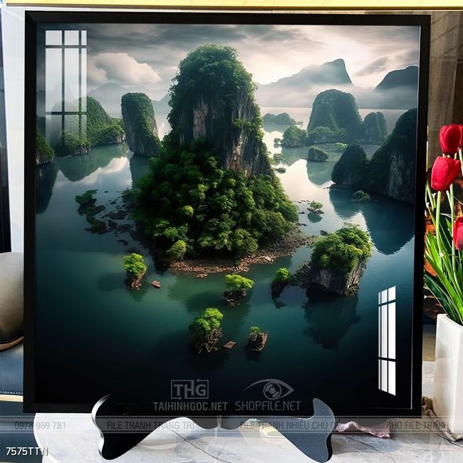 Tranh phong thủy nghệ thuật đẹp nhất