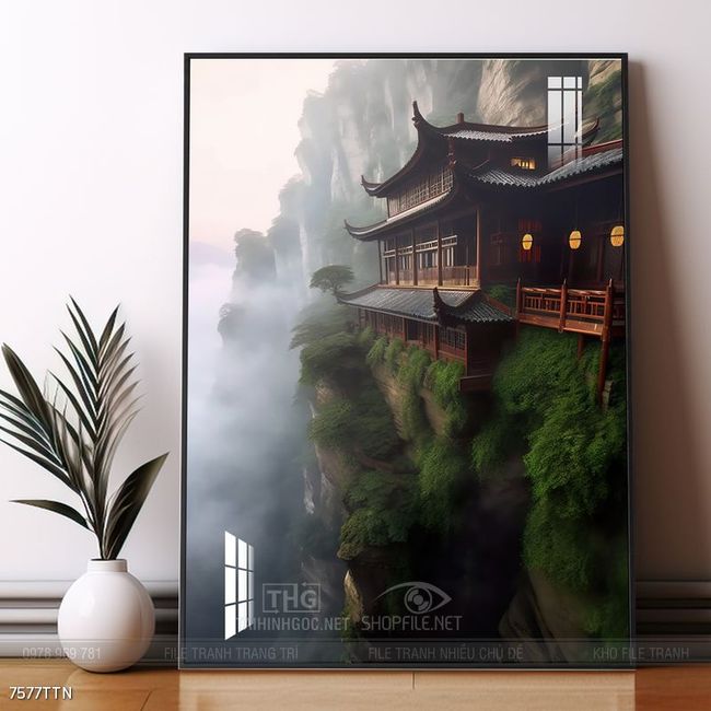 Tranh phong thủy nghệ thuật decor
