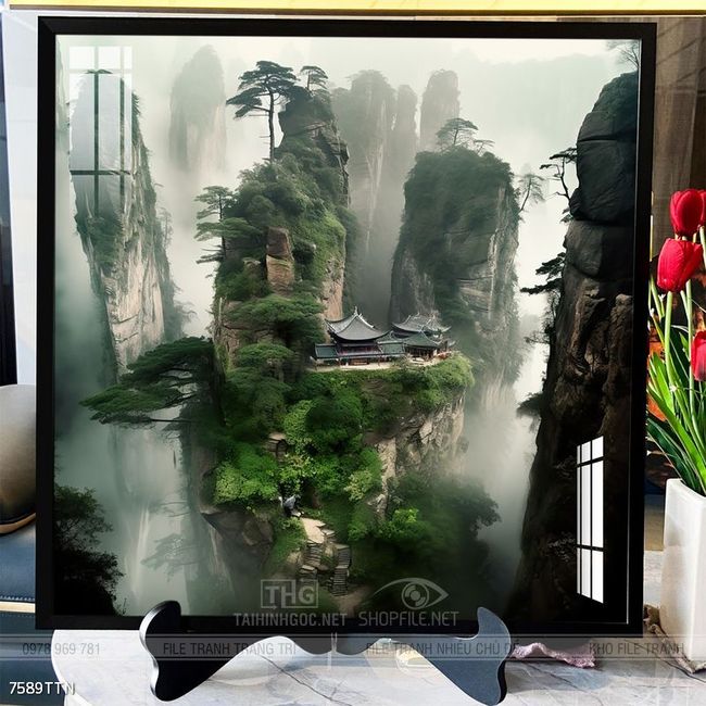 Mẫu tranh phong thủy đẹp và ý nghĩa