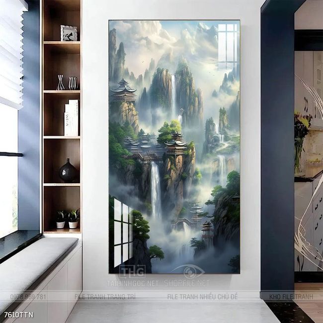 Tranh phong thủy nghệ thuật đẹp nhất