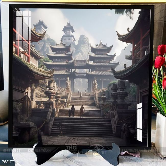 Tranh treo phòng khách theo phong thủy