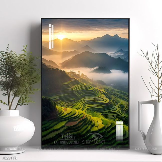Tranh phong thủy nghệ thuật đẹp nhất