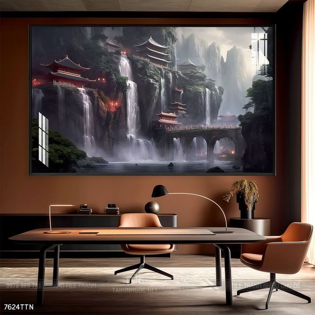 Mẫu tranh phong thủy đẹp và ý nghĩa