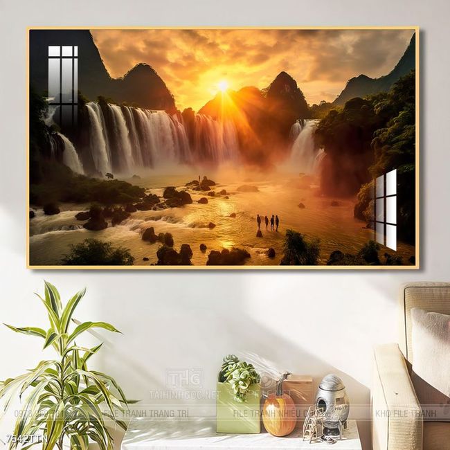 Tranh phong thủy nghệ thuật decor