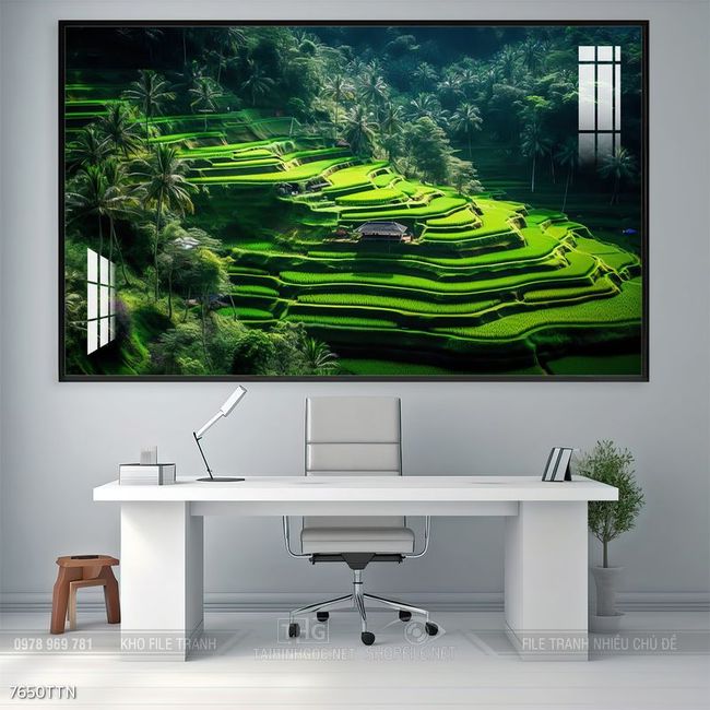 Tranh phong thủy treo trang trí phòng khách