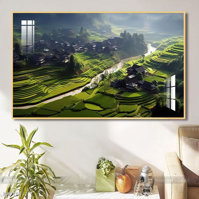 Mẫu tranh phong thủy đẹp và ý nghĩa