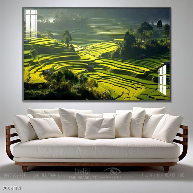 Tranh phong thủy nghệ thuật decor