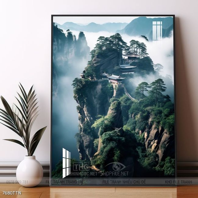 Mẫu tranh phong thủy đẹp và ý nghĩa