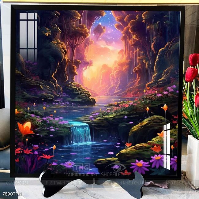 Tranh phong thủy nghệ thuật decor
