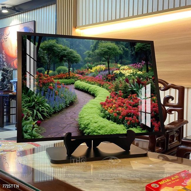 Tranh phong thủy treo trang trí phòng khách