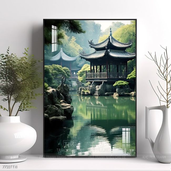 Tranh phong thủy nghệ thuật đẹp nhất