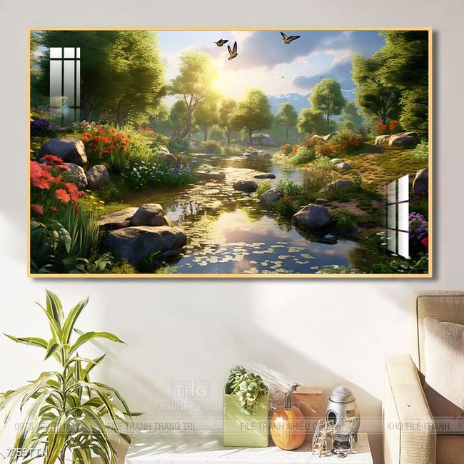 Tranh phong thủy nghệ thuật decor