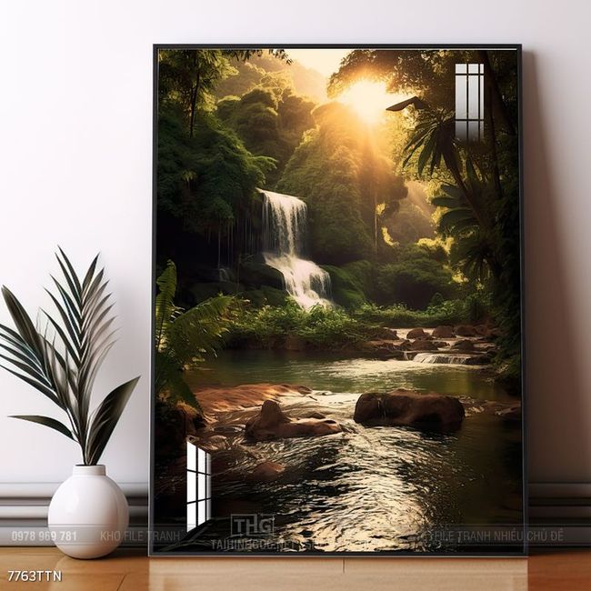 Tranh phong thủy treo trang trí phòng khách