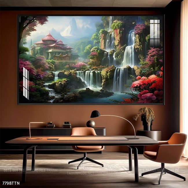 Tranh phong thủy nghệ thuật decor