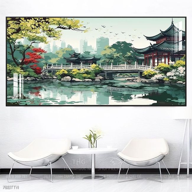 Tranh phong thủy nghệ thuật decor