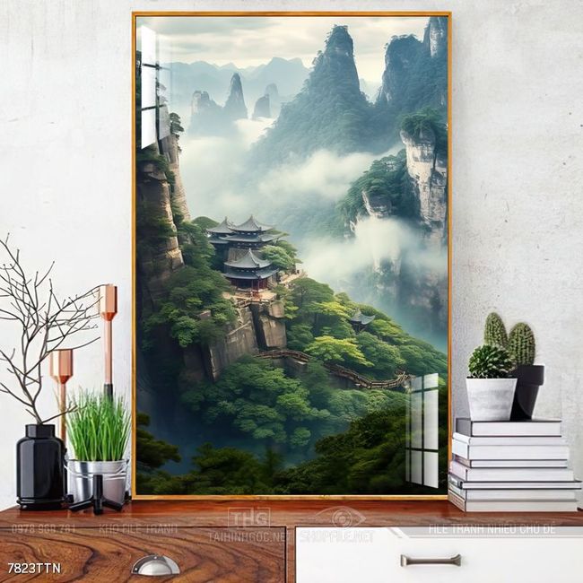 Mẫu tranh phong thủy đẹp và ý nghĩa