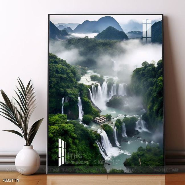 Tranh phong thủy nghệ thuật decor