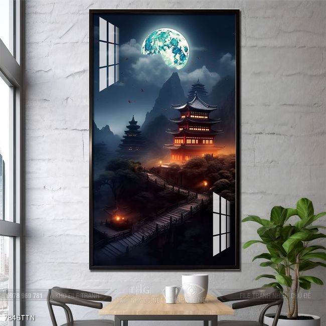 Tranh phong thủy nghệ thuật decor
