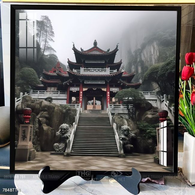 Tranh phong thủy sơn thủy đẹp