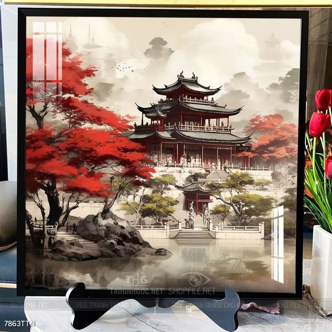 Tranh phong thủy nghệ thuật decor