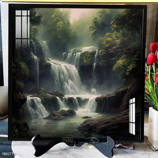 Tranh phong thủy sơn thủy đẹp