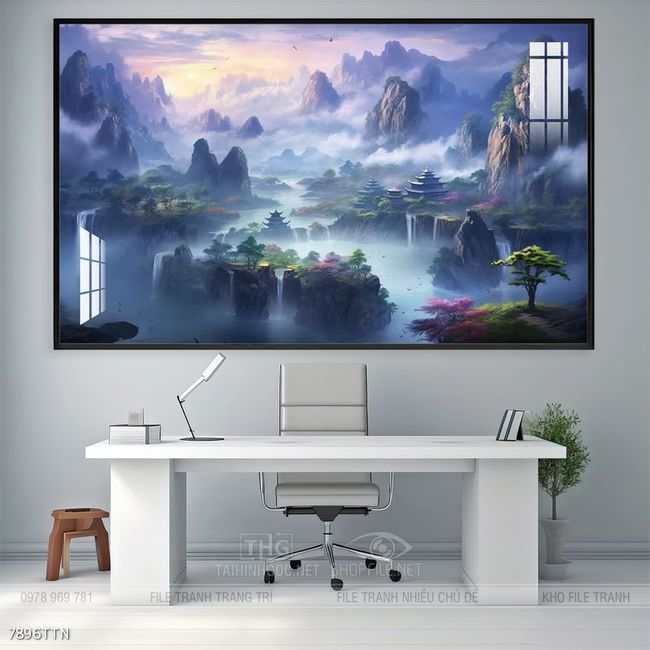 Tranh phong thủy treo tường trang trí