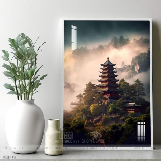 Tranh phong thủy nghệ thuật decor