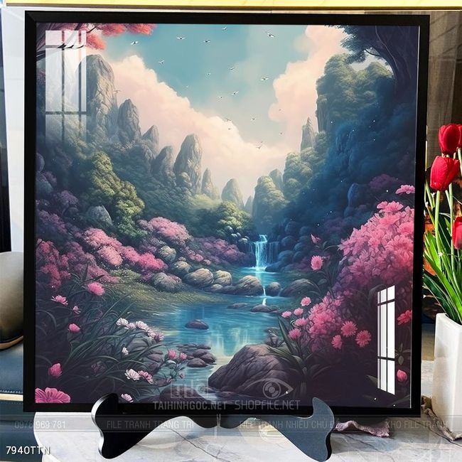Mẫu tranh phong thủy đẹp và ý nghĩa
