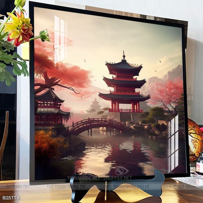 Tranh phong thủy nghệ thuật đẹp nhất