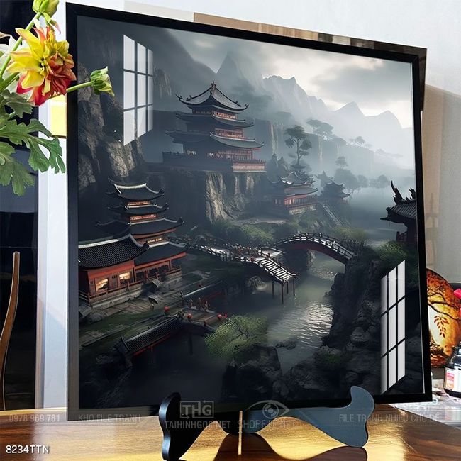 Tranh phong thủy nghệ thuật decor