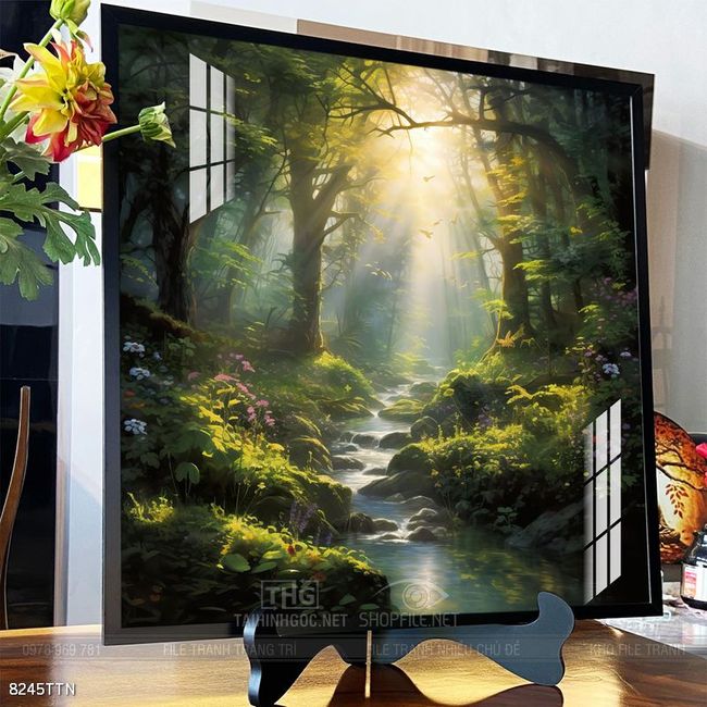 Tranh phong thủy nghệ thuật đẹp nhất