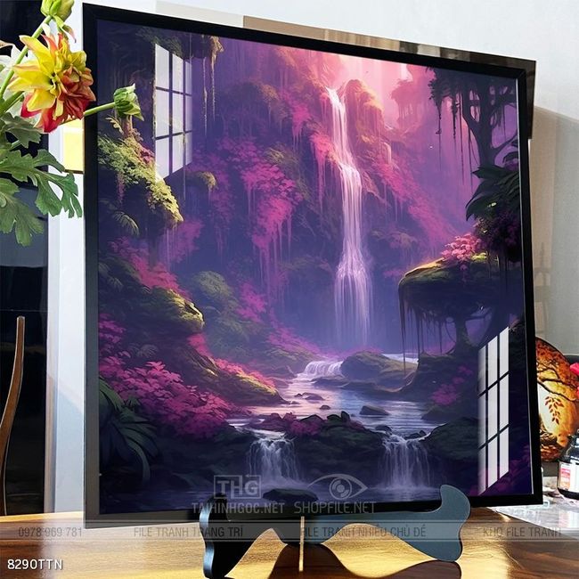 Tranh phong thủy treo trang trí phòng khách
