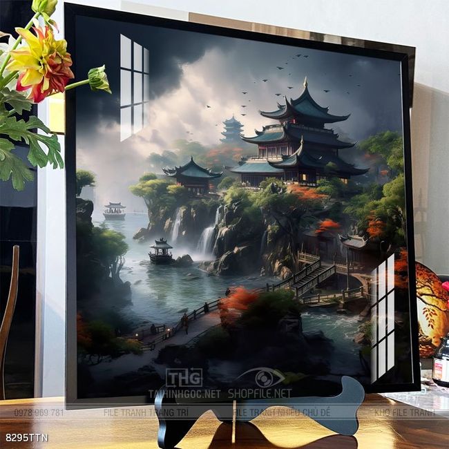 Tranh phong thủy nghệ thuật decor