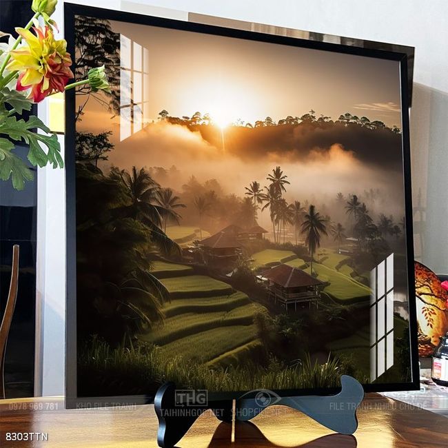 Tranh phong thủy treo trang trí phòng khách