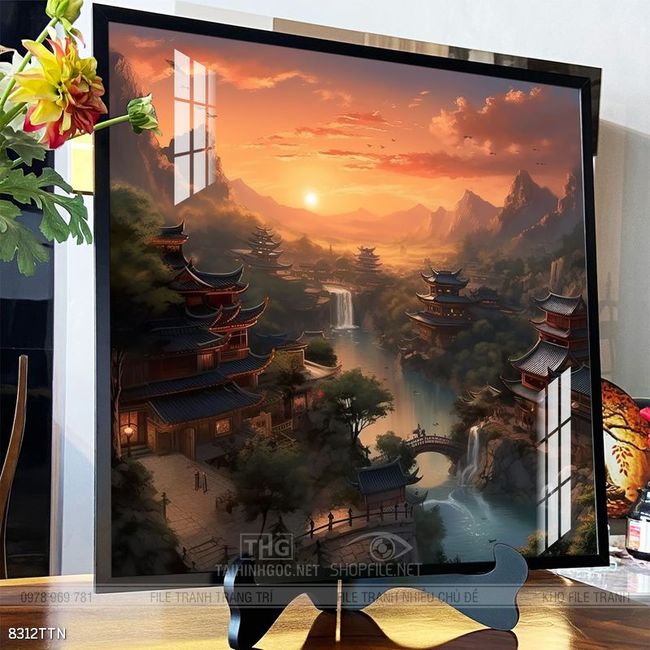 Tranh phong thủy nghệ thuật decor