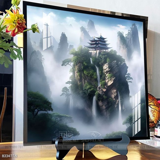 Tranh treo phòng khách theo phong thủy
