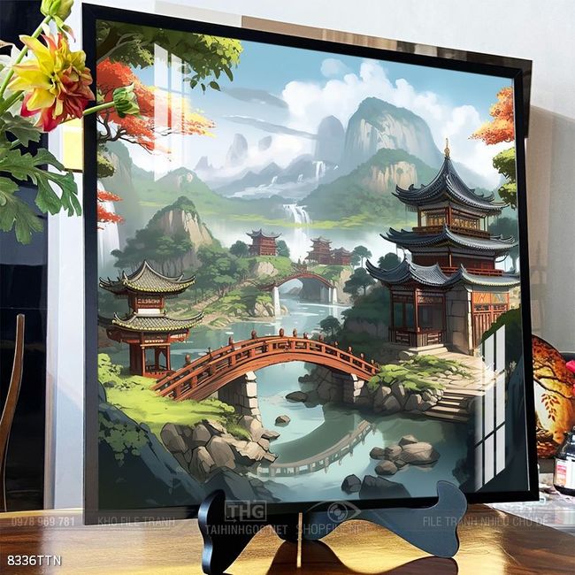 Tranh phong thủy nghệ thuật đẹp nhất