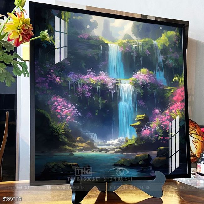 Mẫu tranh phong thủy đẹp và ý nghĩa