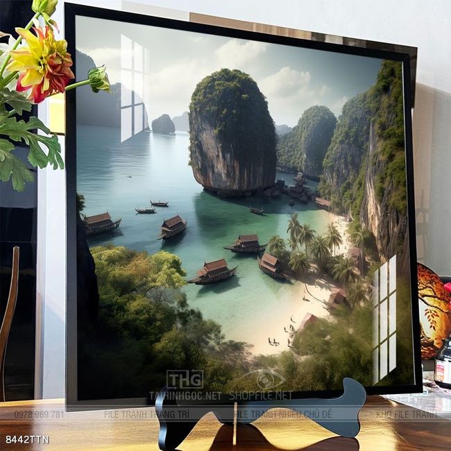 Mẫu tranh phong thủy đẹp và ý nghĩa