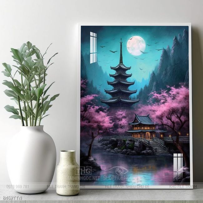 Tranh treo phòng khách theo phong thủy