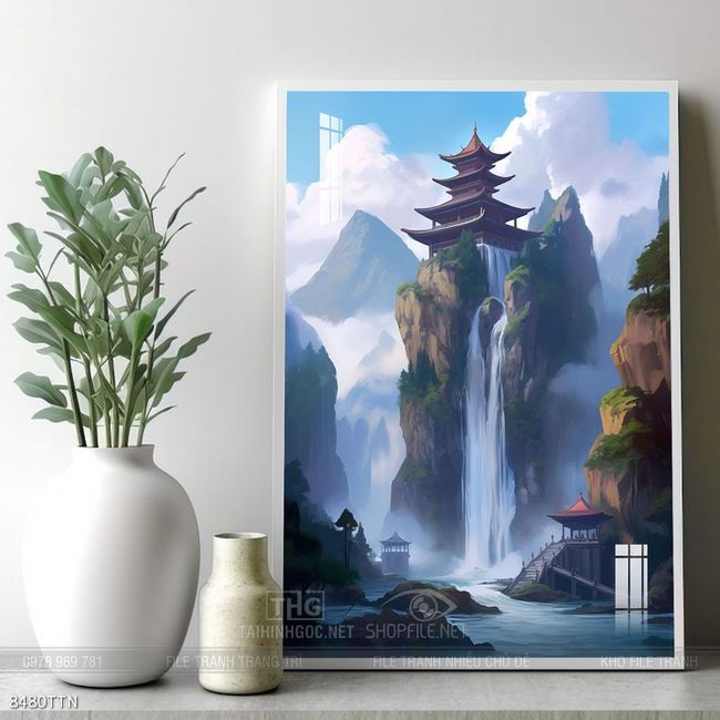 Tranh phong thủy nghệ thuật đẹp nhất