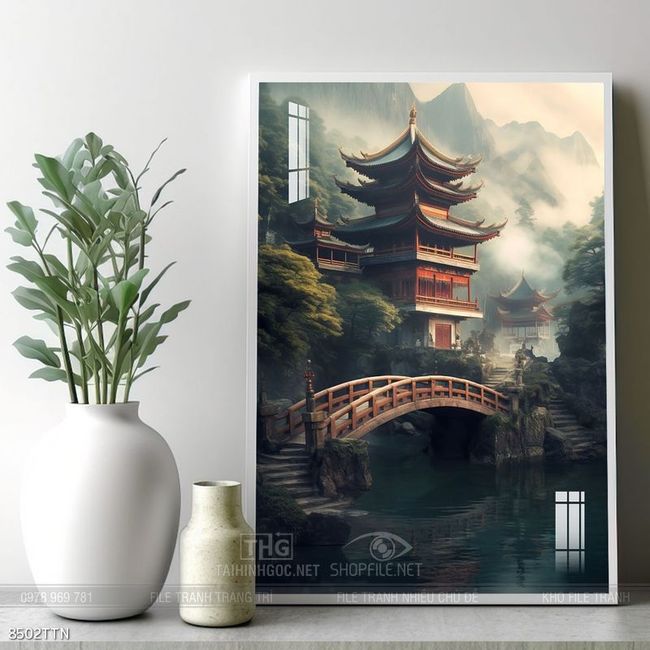 Tranh phong thủy nghệ thuật đẹp nhất