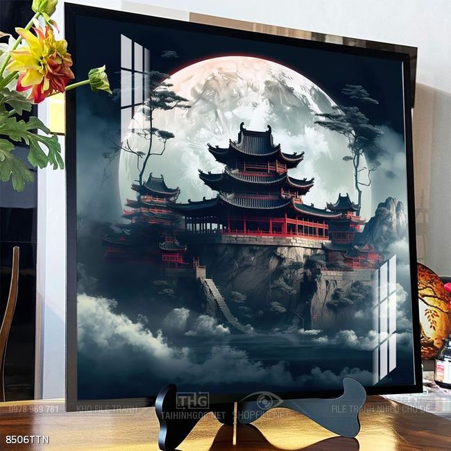 Tranh phong thủy sơn thủy đẹp